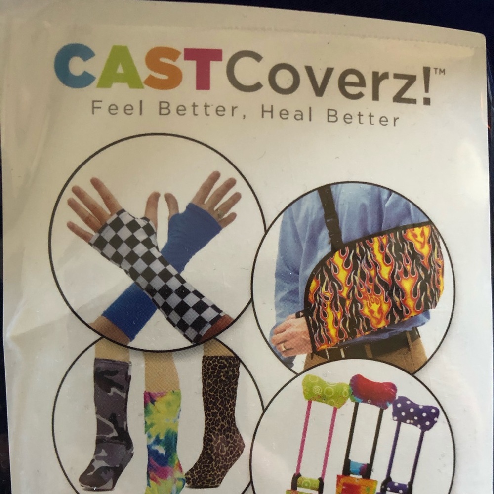 CAST COVERZ! A cover for your cast while healing!